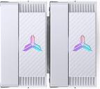 Produktbild Jonsbo CR-3000E CPU-Kühler, Dual-Tower, ARGB, 260W TDP - weiss, 120mm