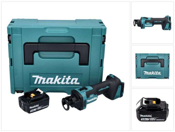 Produktbild Makita DCO 181 F1J Akku Rotationsschneider 18 V 32000 U/min Brushless + 1x Akku 3.0 Ah + Makpac - o