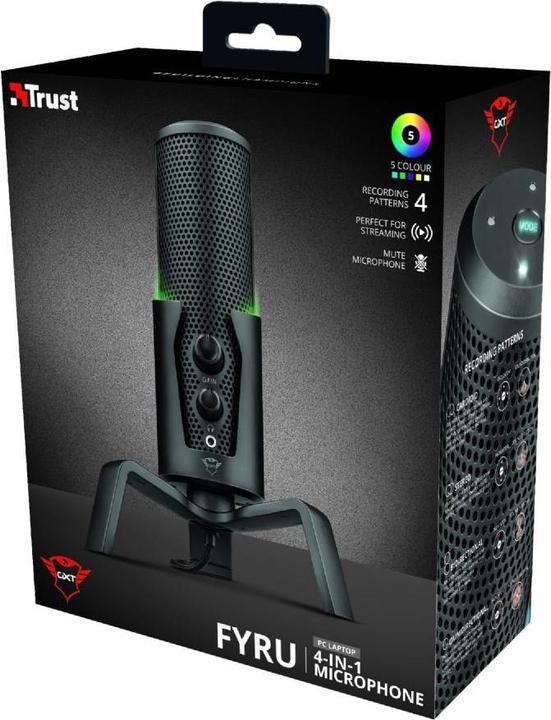 Actual product image Trust Microphone GXT 258 Fyru 4-in-1