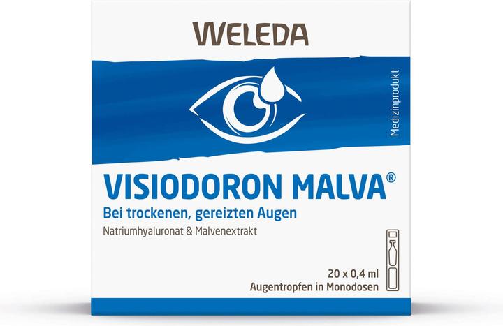 Produktbild Weleda Visiodoron Malva (8 ml, 20 x 0.4 ml)