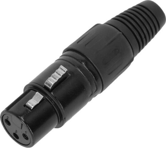 Produktbild Adam Hall 3 STAR CX F3 BLK - XLR Stecker 3-Pol female