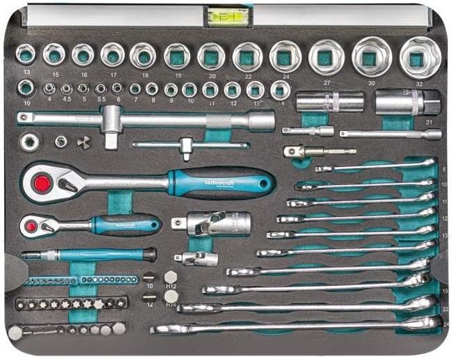 Actual product image technocraft PRO TROLLEY tool case - IP65 (213 pieces)