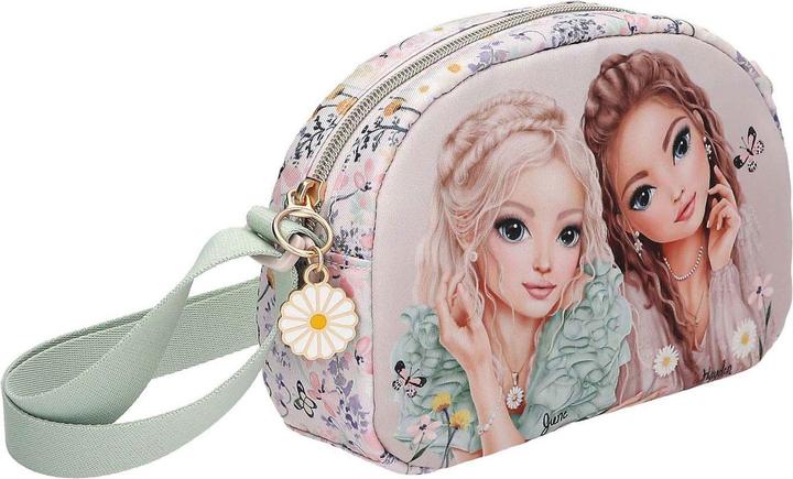 Actual product image Top Model Topmodel - TOPModel Shoulder Bag SUMMER FEELING - Soft pink and sage green - Small (413312)