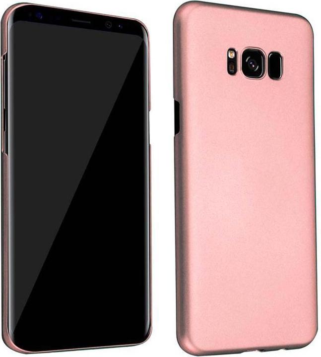 Actual product image Cadorabo Hard Cover Matt Metall (Samsung Galaxy S8+)