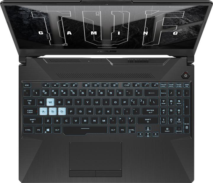 Actual product image ASUS TUF Gaming F15 (15.60", Intel Core i5-11400H, 8 GB, 512 GB, DE)