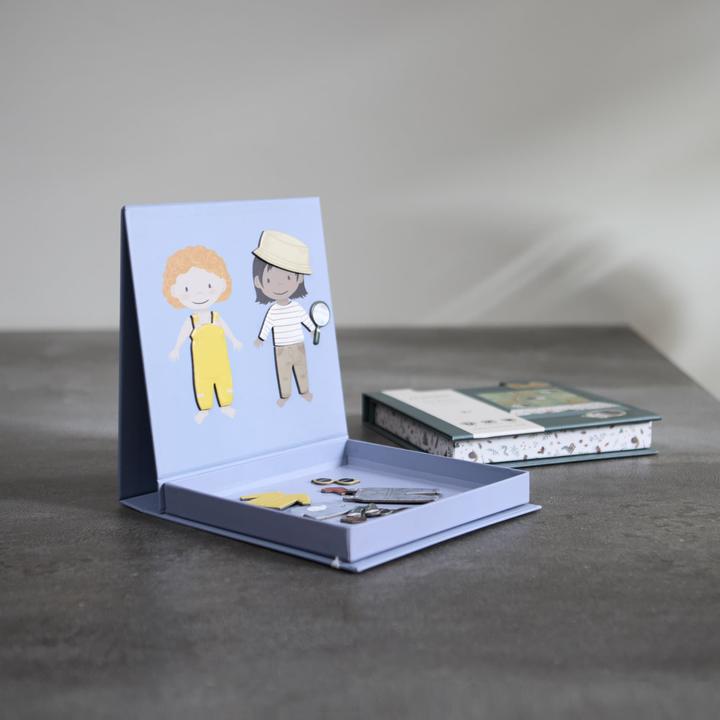 Image du produit Filibabba Poupée à habiller magnétique - Soyez prêt pour votre aventure