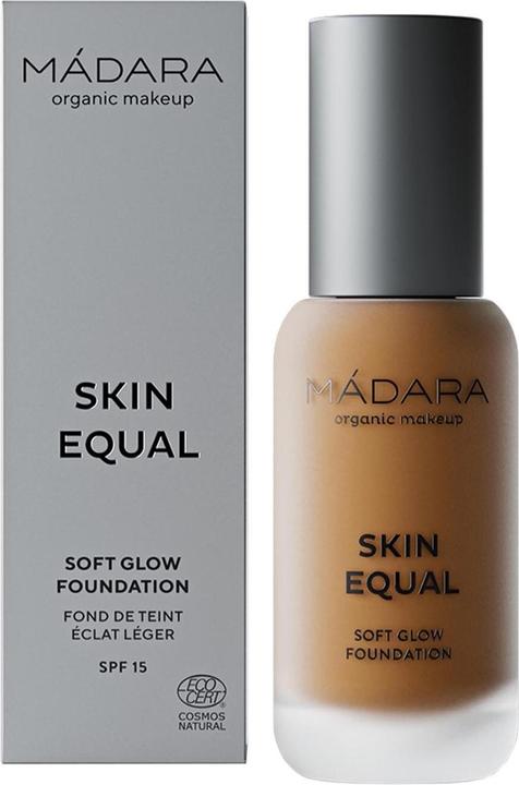 Actual product image Madara Skin Equal Liquid Foundation for Face Makeup 70 Caramel 30ml (70 Caramel)