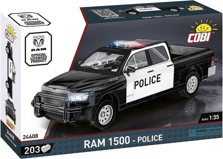 Actual product image Cobi Cars - Ram - 1500 Police (205 Teile)