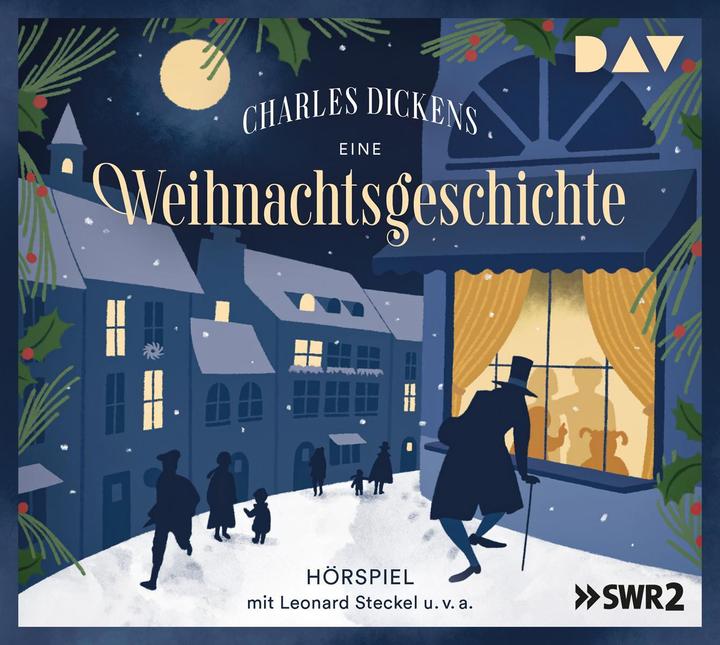 Produktbild D.A.V. Eine Weihnachtsgeschichte (Hörspiel) (Charles Dickens, Leonard Steckel, Helmut Ahner, Lothar Schluck, Siegfried Schneider, Georg Braun, Karl Hellmer, Deutsch)