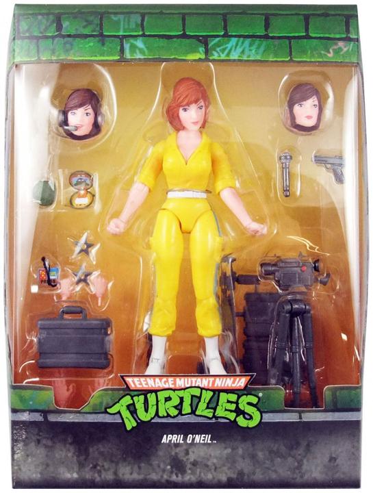 Actual product image Super7 Teenage Mutant Ninja Turtles Ultimates Collectible Figures Wave 3 : April O"Neil