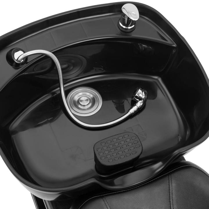 Produktbild Physa Friseurwaschbecken + Sessel Rückwärtswaschbecken Einhandmischbatterie 60x45x15cm
