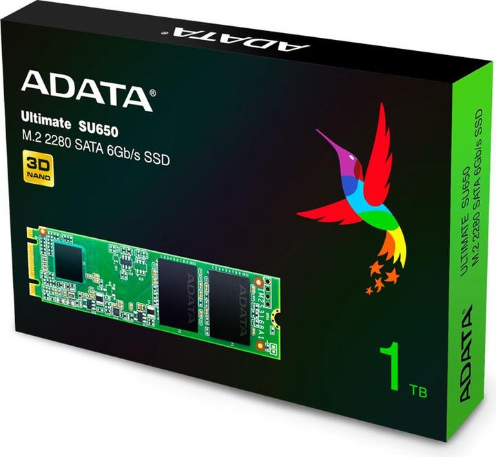 Productafbeelding Adata Ultieme SU650 (1000 GB, M.2 2280)