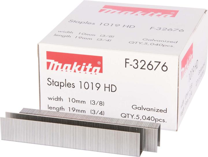 Produktbild Makita 19mm Klammern galvanisiert für Akku Tacker