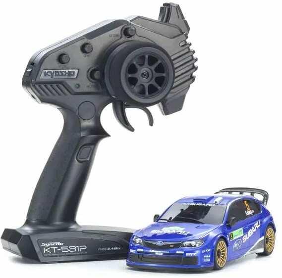 Produktbild Kyosho Mini-Z MA020 Subaru Impreza WRC 2008 Weiss, ARTR, 1:27 (RTR Ready-to-Run)