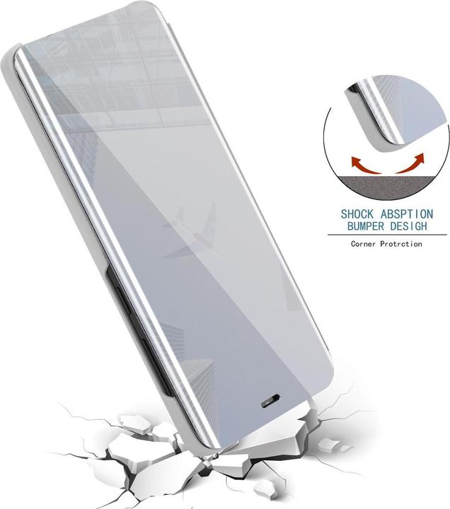 Produktbild Cadorabo Book Smart View Spiegel Cover (Samsung Galaxy M40s)