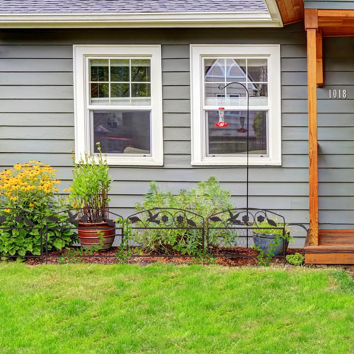 Actual product image Relaxdays Decorative garden fencing (189 cm)