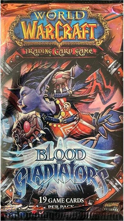 Produktbild World of Warcraft TCG Blood of Gladiators Booster Pack (Englisch, Booster Pack)