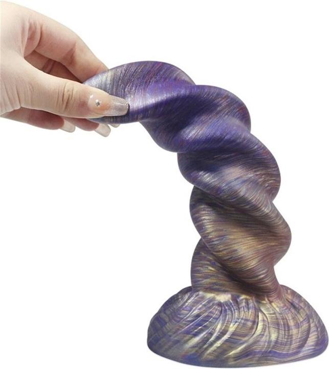 Actual product image Monstered Dildo "Licorne Spiralix"