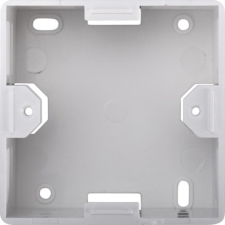 Actual product image Digitus CAT 5e Modular junction box shielded 2x RJ45 8P8C LSA Colour Pure white Surface-mounted