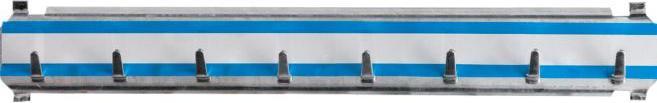 Actual product image Hook rail for 8 keys