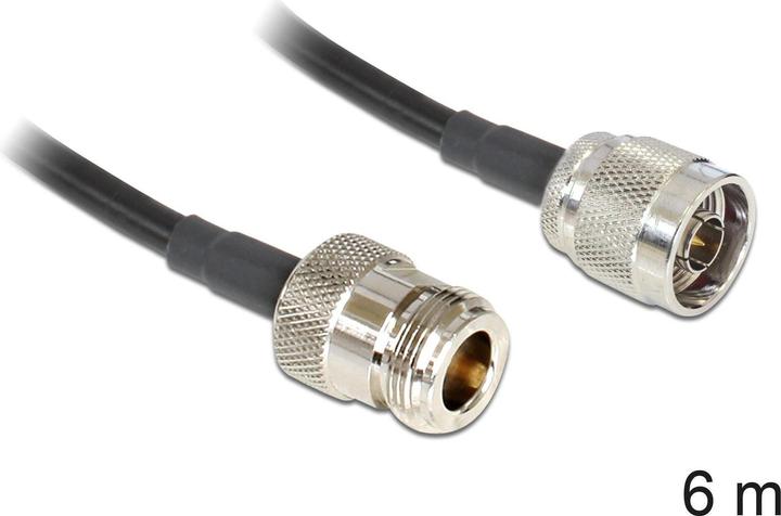 Actual product image Delock N male to N female, 6m (0.59 dB, Antenna cable)