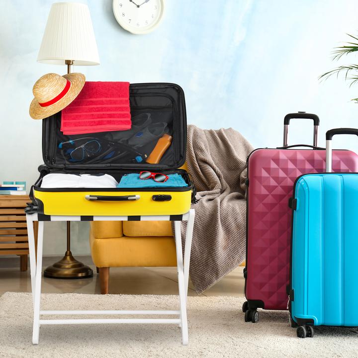 Actual product image Relaxdays suitcase rack (Suitcase rack)