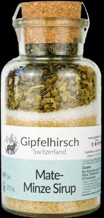 Produktbild Gipfelhirsch Mate Minze Sirup (205 g)