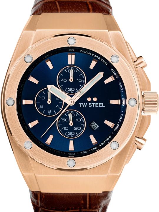 Image du produit TW-Steel CE4106 CEO Tech Chronographe Montre Homme 44mm 10ATM (Chronographe, 44 mm)