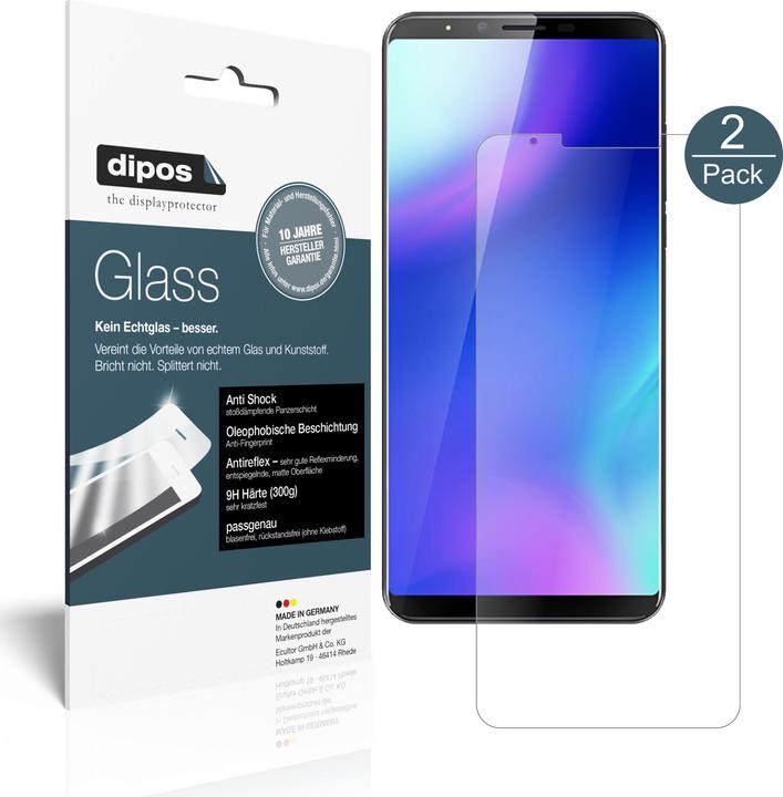 Produktbild Dipos Displayschutz Anti-Shock (2 Stück, Cubot X18 Plus)
