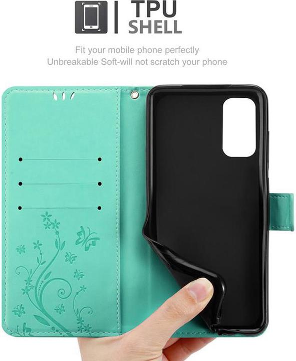 Produktbild Cadorabo Flower Book Cover (Samsung Galaxy S20)