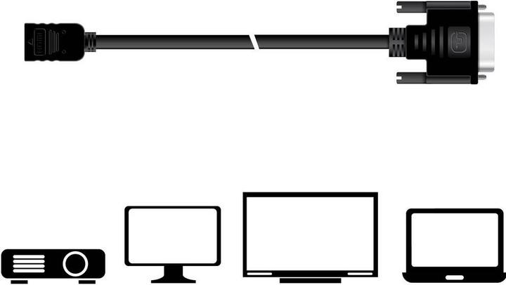 Image du produit Club 3D CAC-1010 DisplayPort vers adaptateur actif Dual Link DVI-I (USB, 6.10 cm)