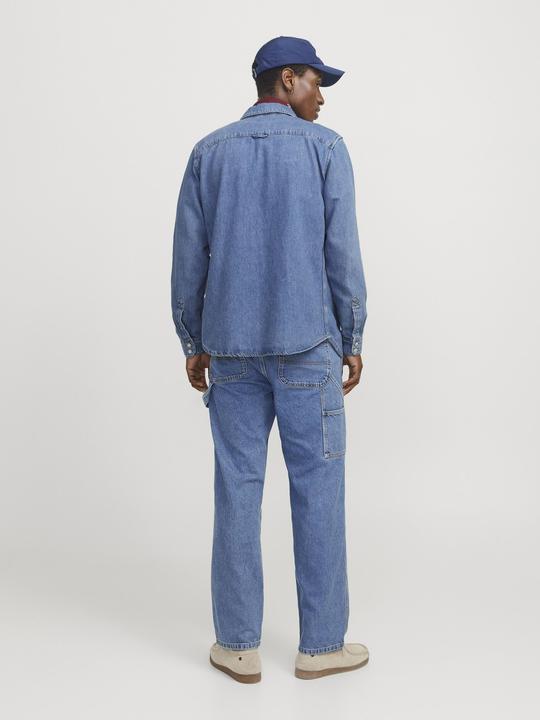 Actual product image Jack & Jones JJIEDDIE JJCARPENTER SQ 735 Locker geschnitten Locker geschnitten (W34/L32)