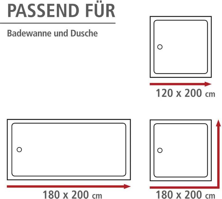 Productafbeelding Wenko Uni (180 x 200 cm)