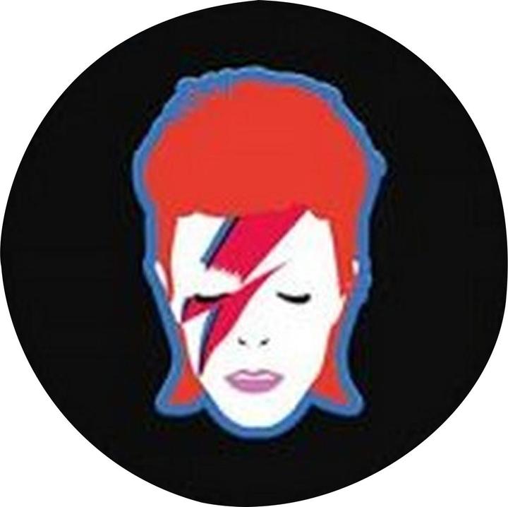 Produktbild David Bowie Emailliert Abzeichen Metall