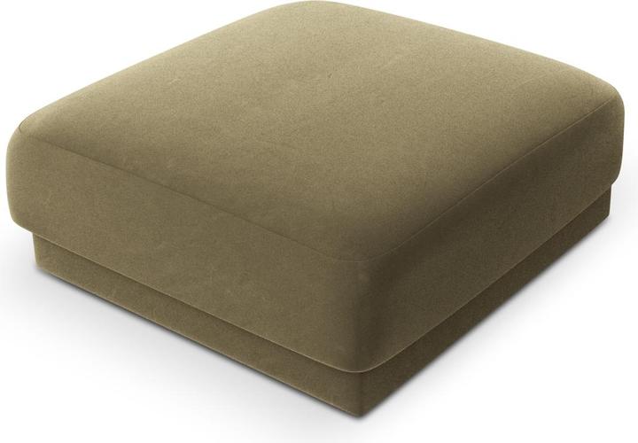 Actual product image Micadoni Boucle Pouf, "Miley", 1 Seat, 90x90x40Made in Europe (Cushioned stools)