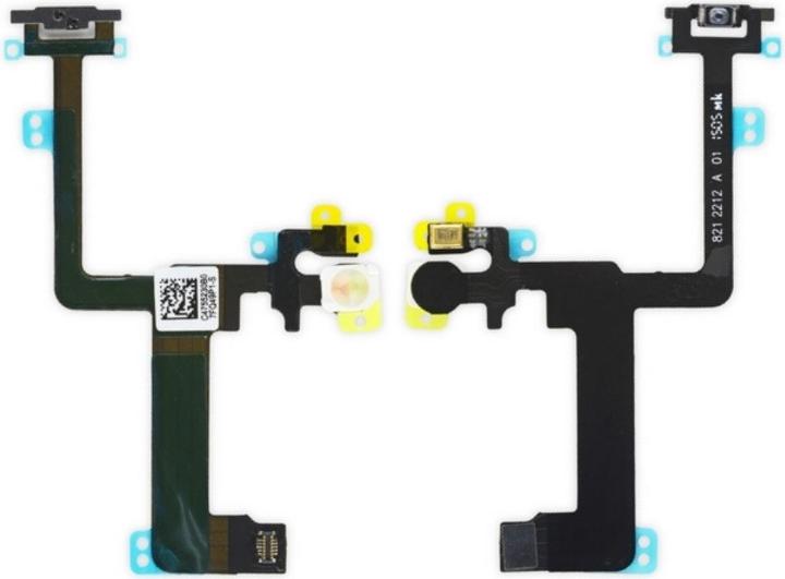 Actual product image Foxconn iPhone 6 Plus Power On/Off Button Flex Cable with LED Flash Lightning (iPhone 6+)