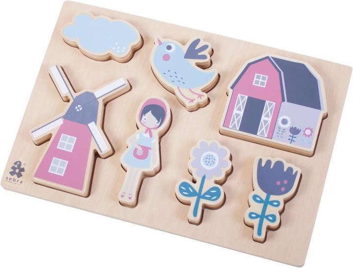 Sebra Puzzle ferme fille