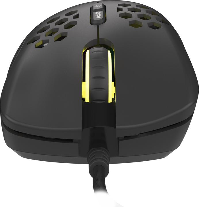 Produktbild Genesis for games Krypton 555 with cable, 8000 DPI, USB 2.0, Black (Kabelgebunden)