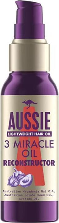 Actual product image Aussie 3 MIRACLE OIL RECONSTRUCTOR aceite milagroso 100 ml (100 ml)
