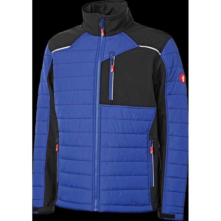Actual product image Magni Hybrid quilted jacket cornflower blue/black size XL Fortis Elements (XL)