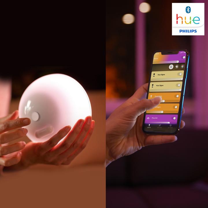 Actual product image Philips Hue Go Base BT (520 lm)