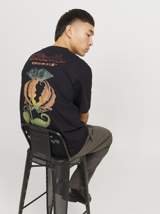 Actual product image Jack & Jones Rückenprint Rundhalsausschnitt T-shirt T-shirt (S)