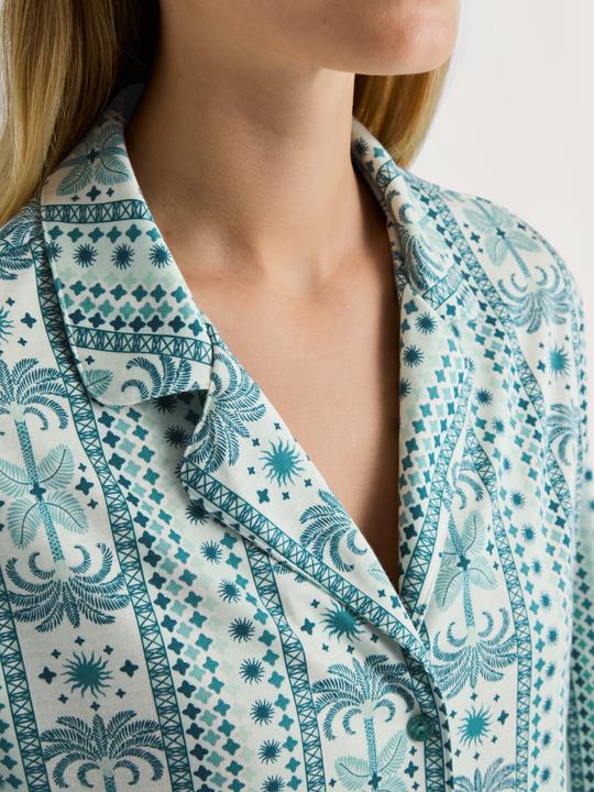 Image du produit Calida Spring Flower Dreams Pyjama, durchgeknöpft (M)