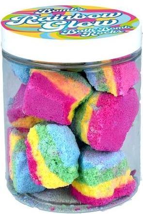 Produktbild Bomb Cosmetics BombCosmetics Bath Rocks Rainbow Glow (Badeperlen)