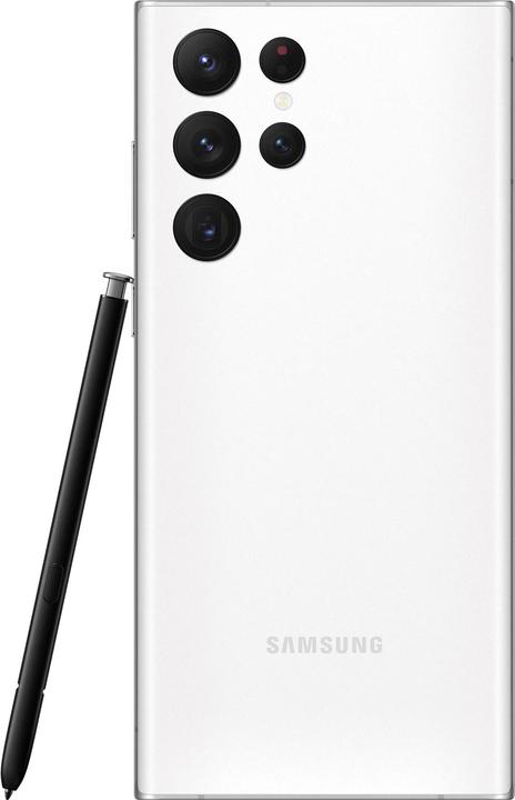 Produktbild Samsung Galaxy S22 Ultra (256 GB, Phantom White, 6.80", Dual SIM, 108 Mpx, 5G)