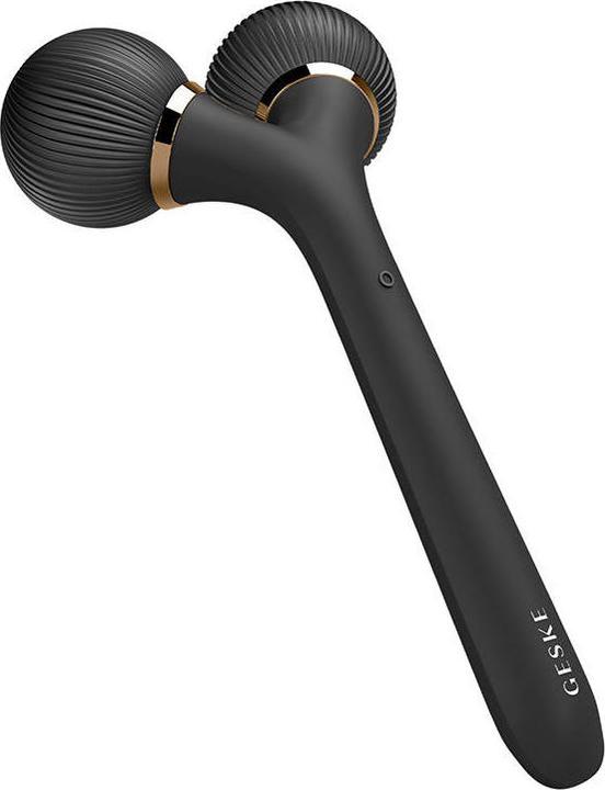 Actual product image Konjac Sponge Roller soniczy do twarzy i ciała 4w1 Geske z Aplikacją (szary)