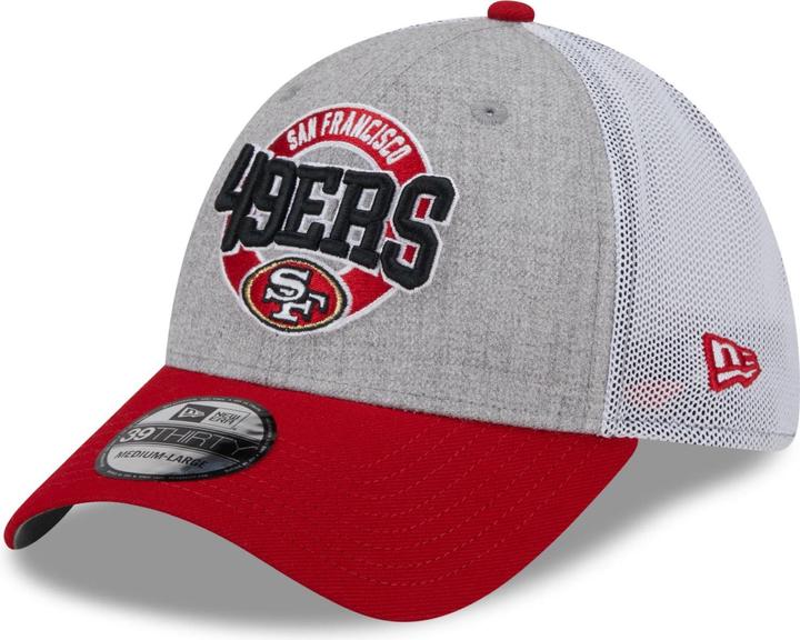 New Era 39Thirty Stretch Mesh Cap - San Francisco 49ers - S/ (S/M)