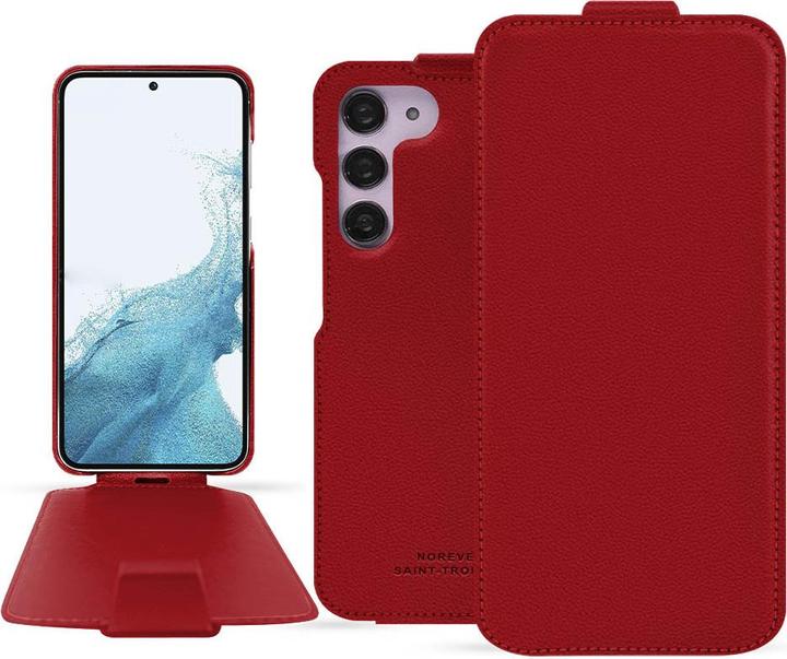 Actual product image Noreve Vertical leather shell (Samsung Galaxy S23)