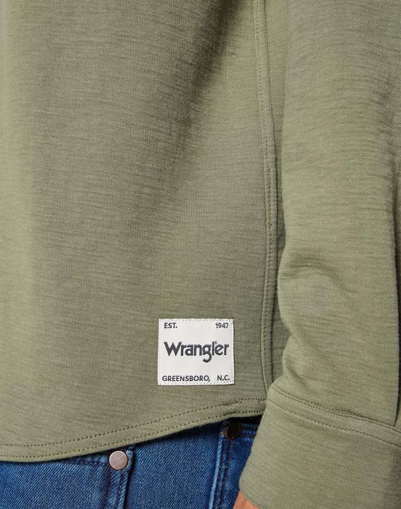 Actual product image Wrangler Long sleeve polo longsleeves Utility Polo (M)