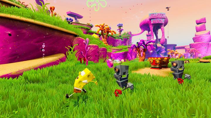 Actual product image THQ Swi Spongebob Battle For Bikini Bottom Rehydrated (Switch, Switch Lite, Switch OLED, DE)